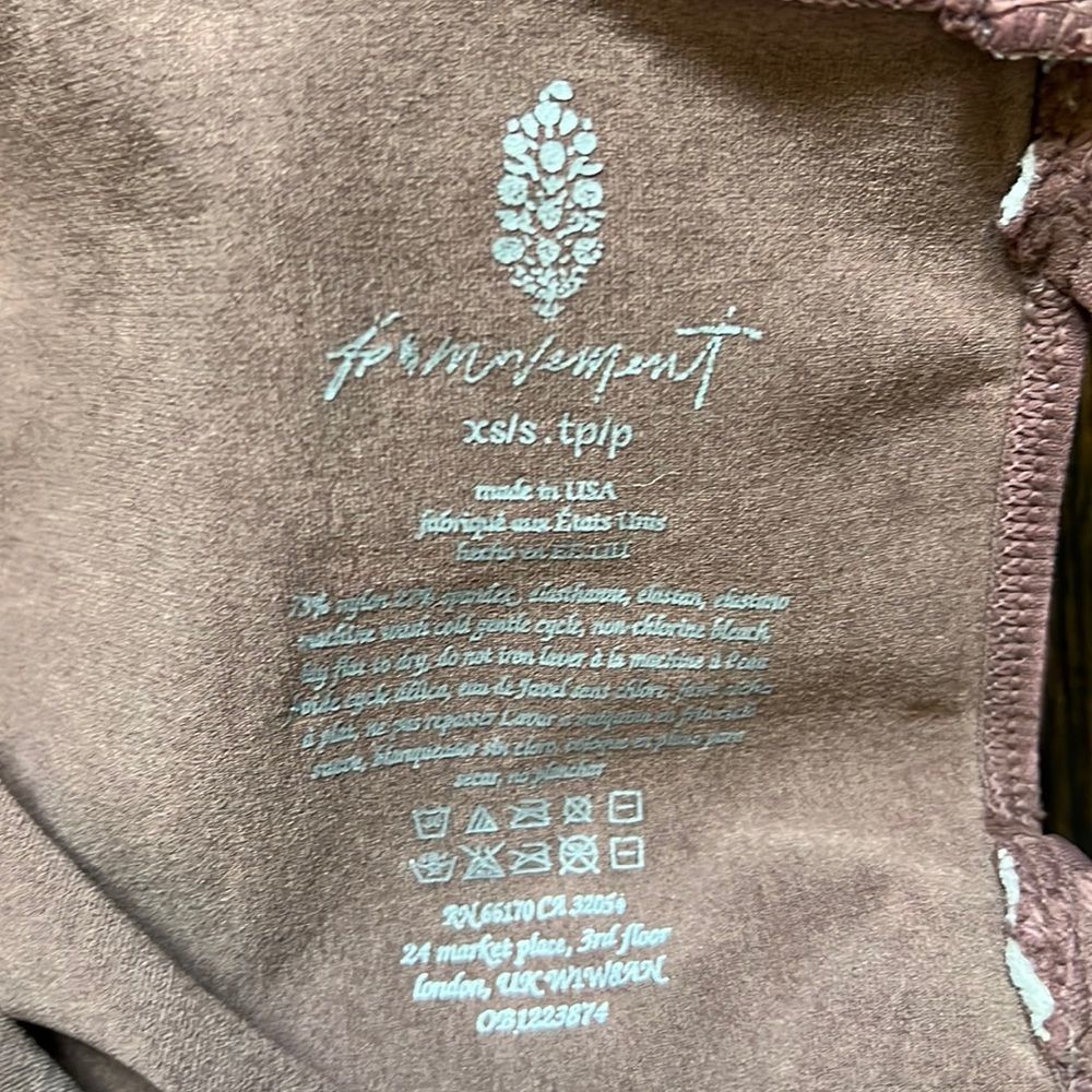 46. FP Movement Good Karma Onesie - Nutmeg - Picture 4 of 10
